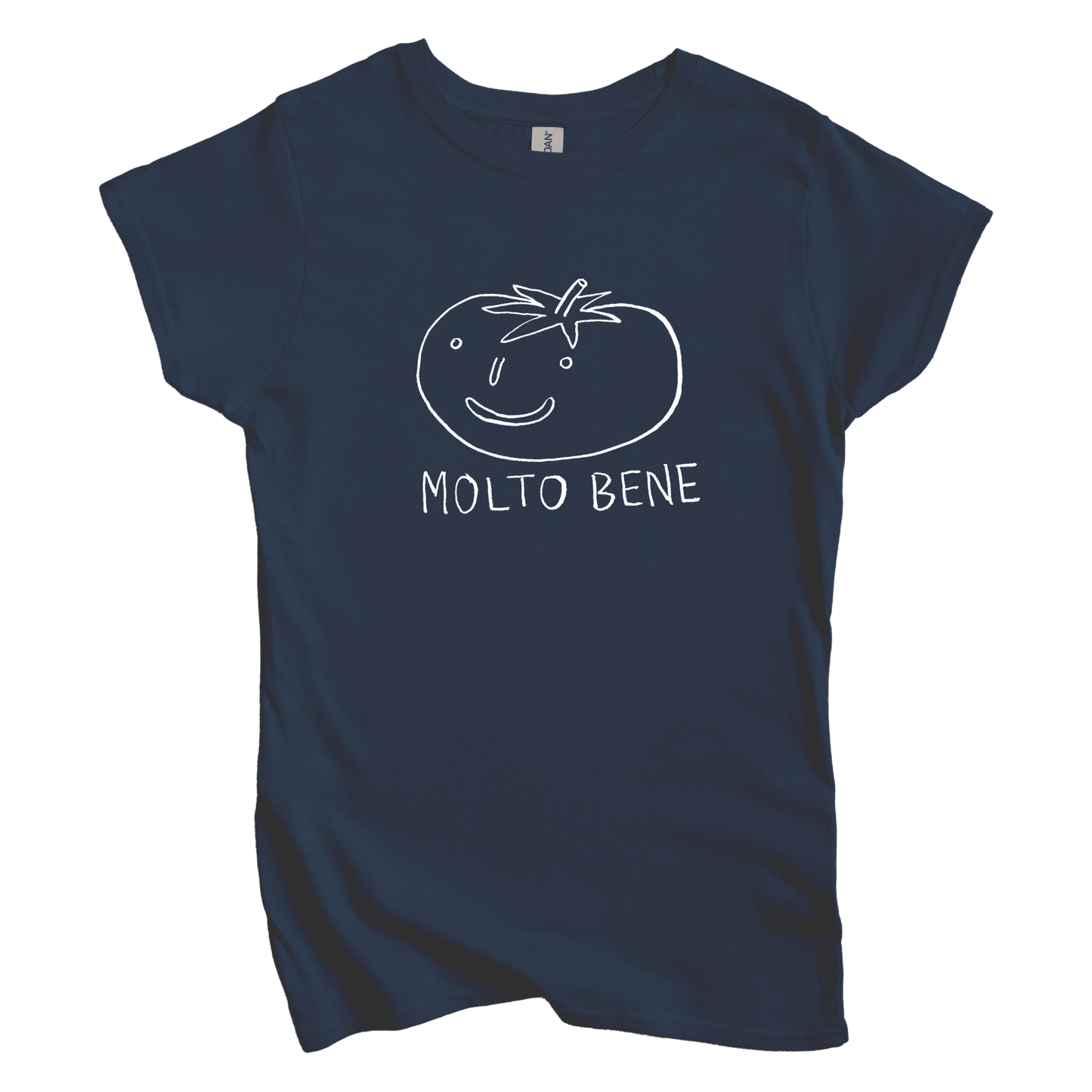 T-Shirt Navy / S Molto Bene: Longoland Women's Tee