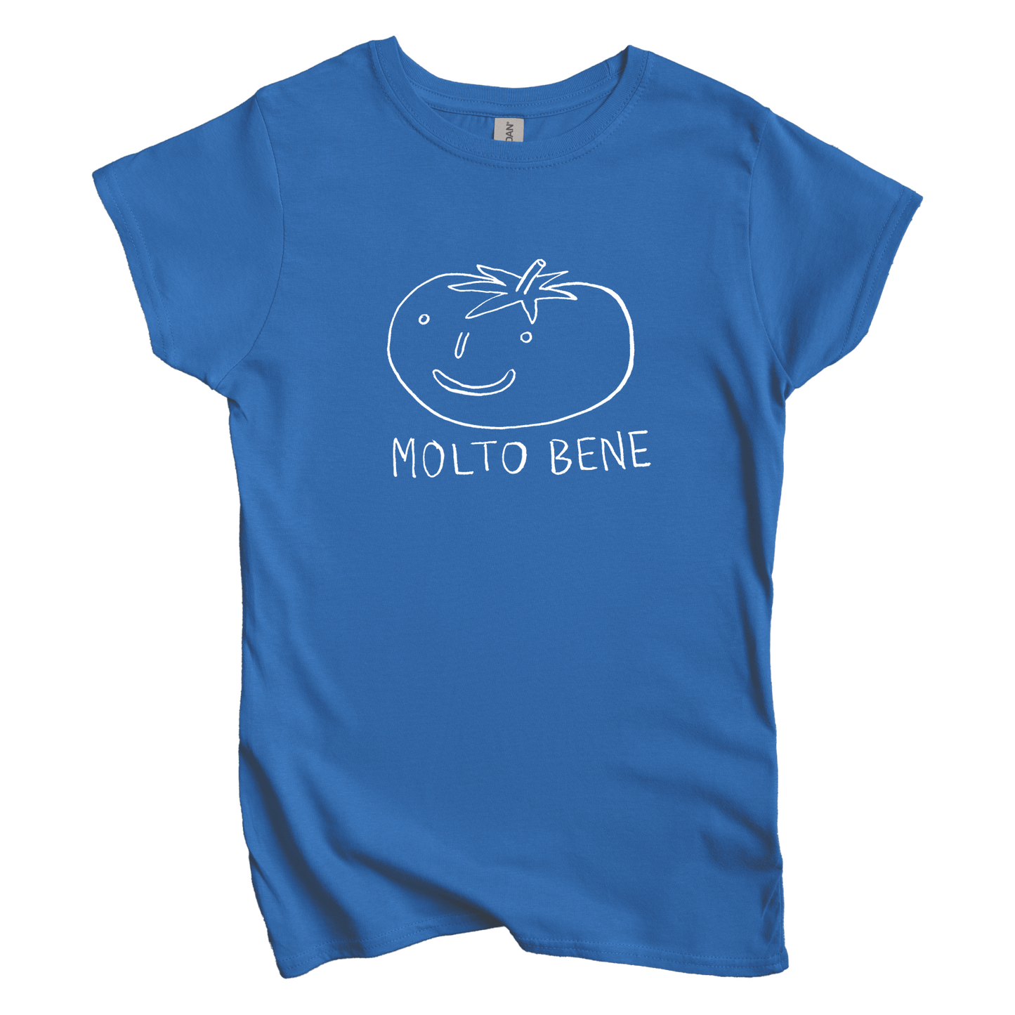 T-Shirt Royal / S Molto Bene: Longoland Women's Tee