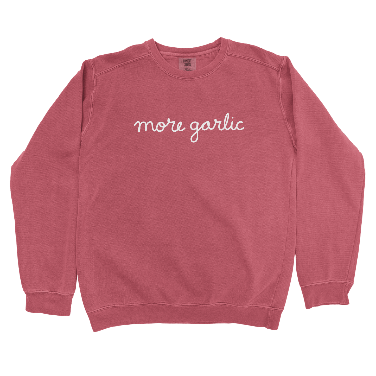 T-Shirts Crimson / S More Garlic Sweatshirt