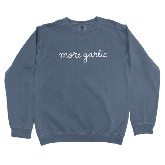 T-Shirts Denim / S More Garlic Sweatshirt