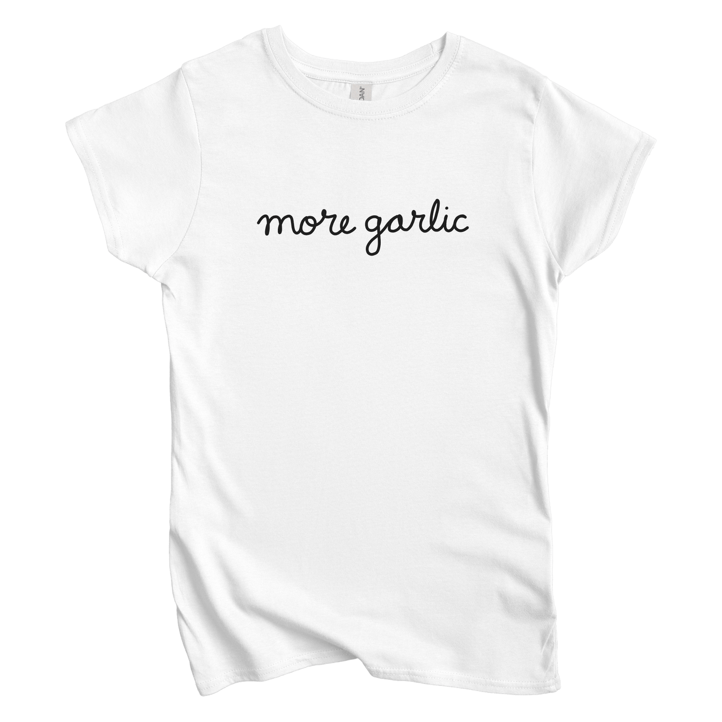 T-Shirts S / White More Garlic Women's Tee