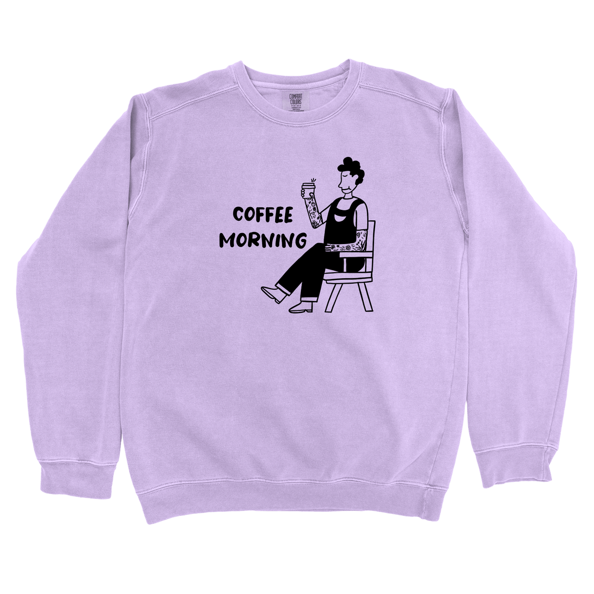T-Shirts Orchid / S Morning Coffee: Sae Karepe Sweatshirt
