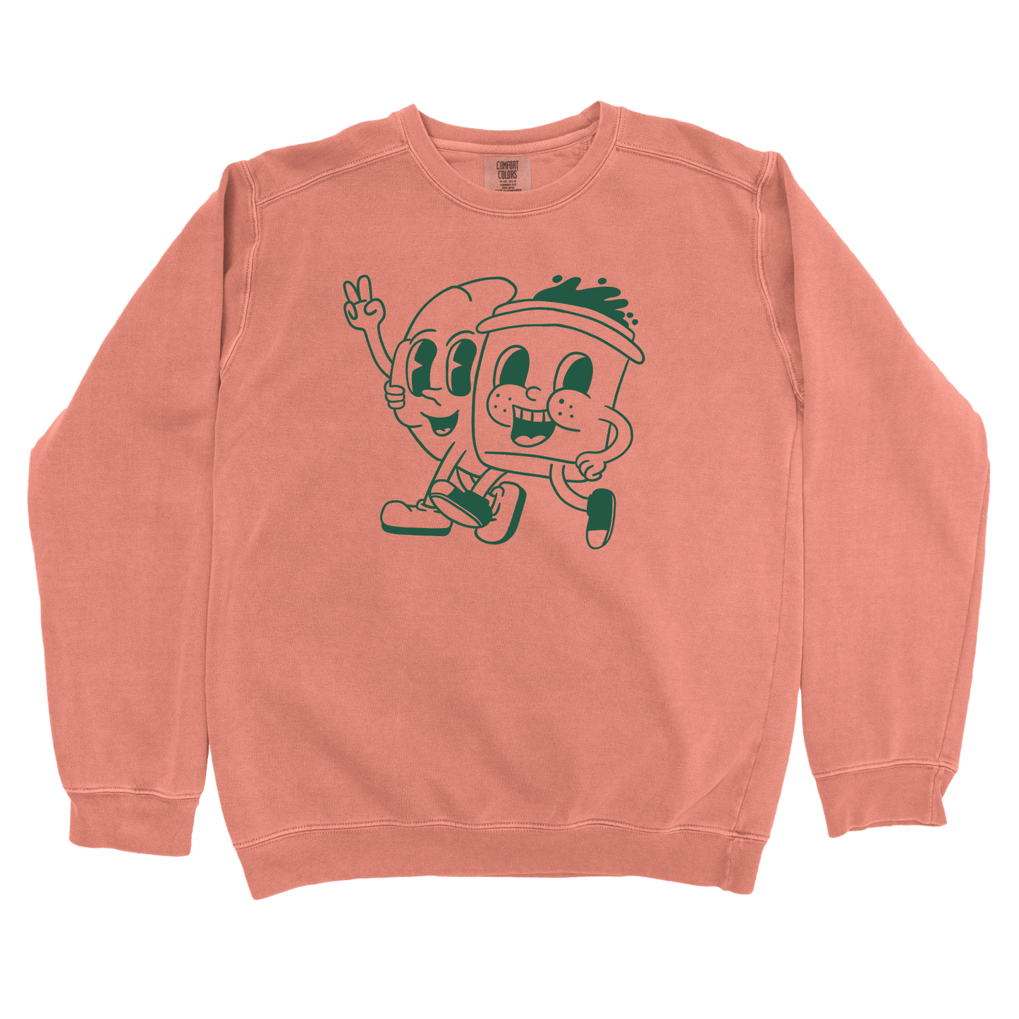 T-Shirts Terracotta / S Morning Crew: Sae Karepe Sweatshirt