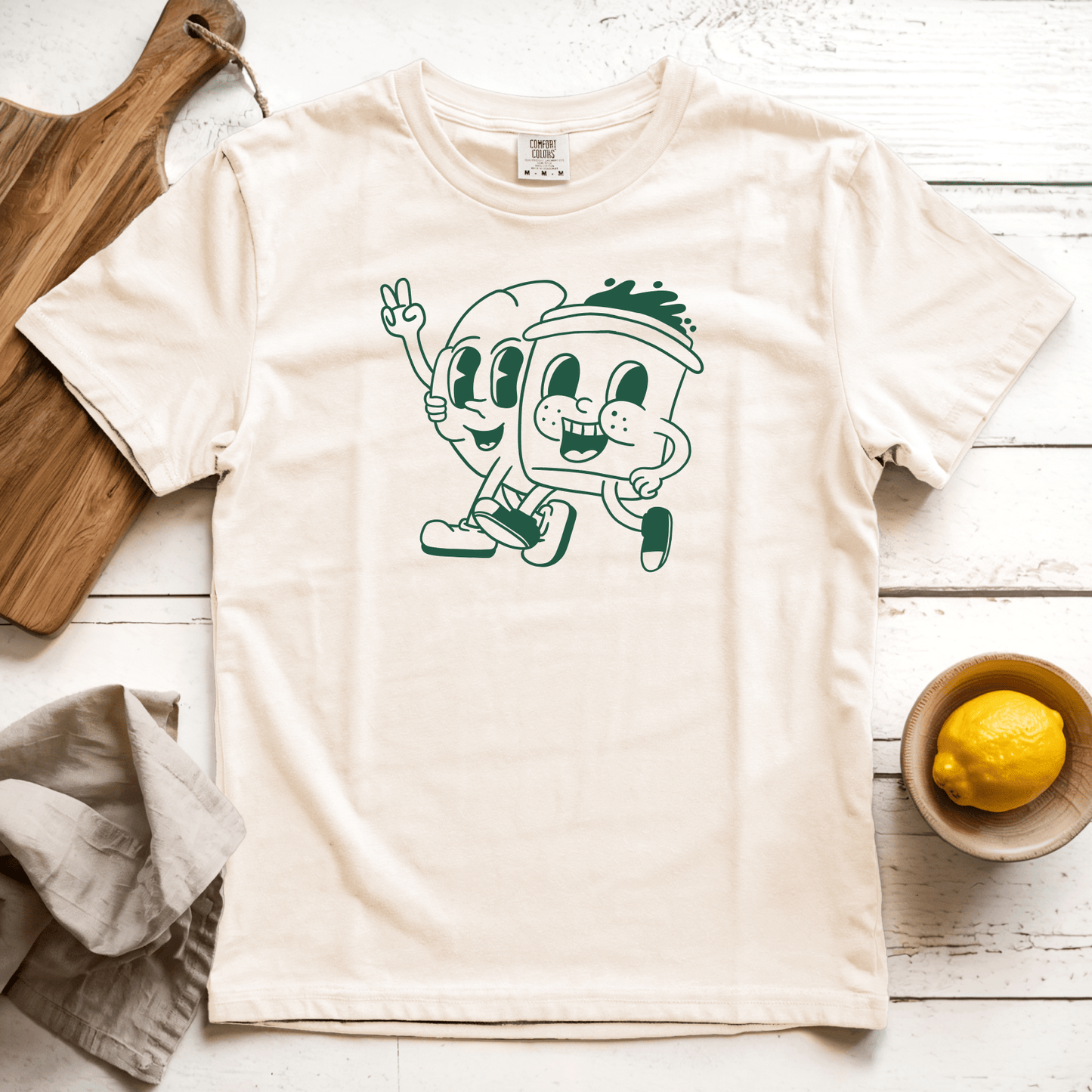 T-Shirts Ivory / S Morning Crew: Sae Karepe