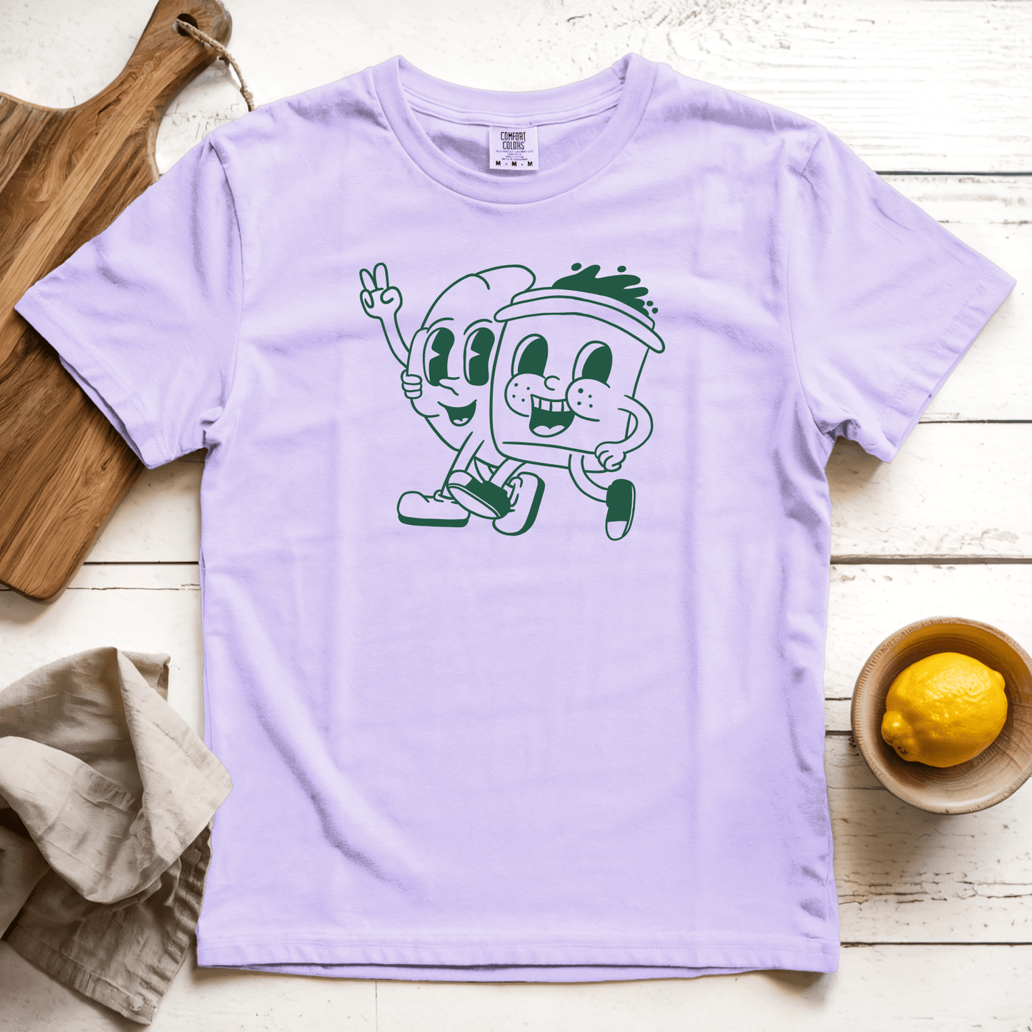 T-Shirts Orchid / S Morning Crew: Sae Karepe