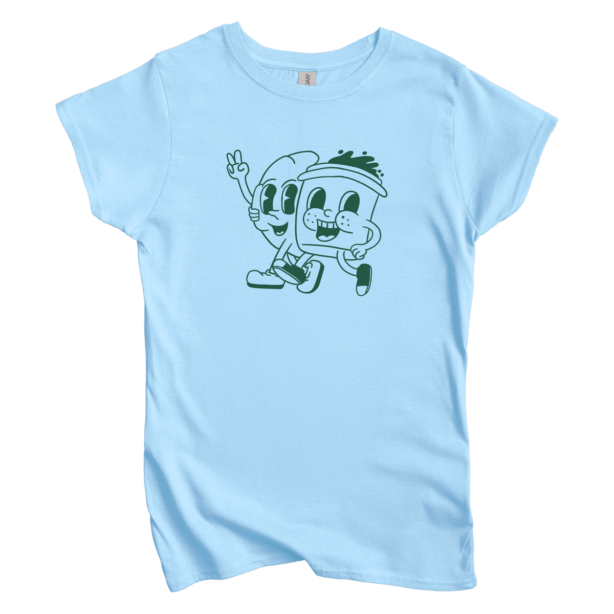 T-Shirts S / Light Blue Morning Crew: Sae Karepe Women's Tee