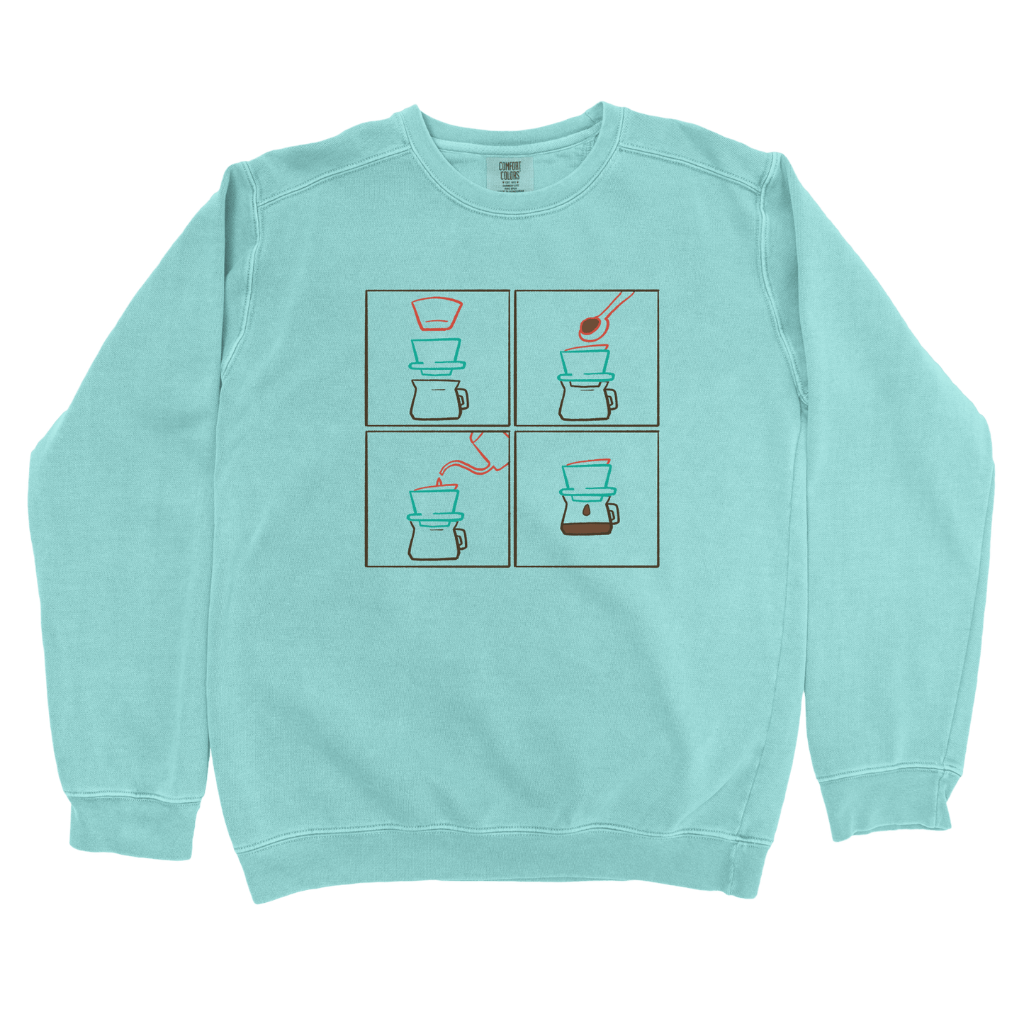 Sweatshirt Chalky Mint / S Morning Ritual Sweatshirt