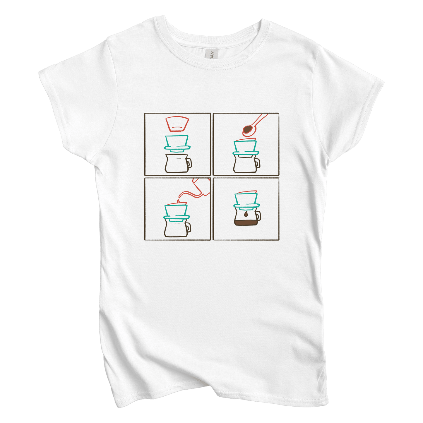 T-Shirt M / White Morning Ritual Women's Tee