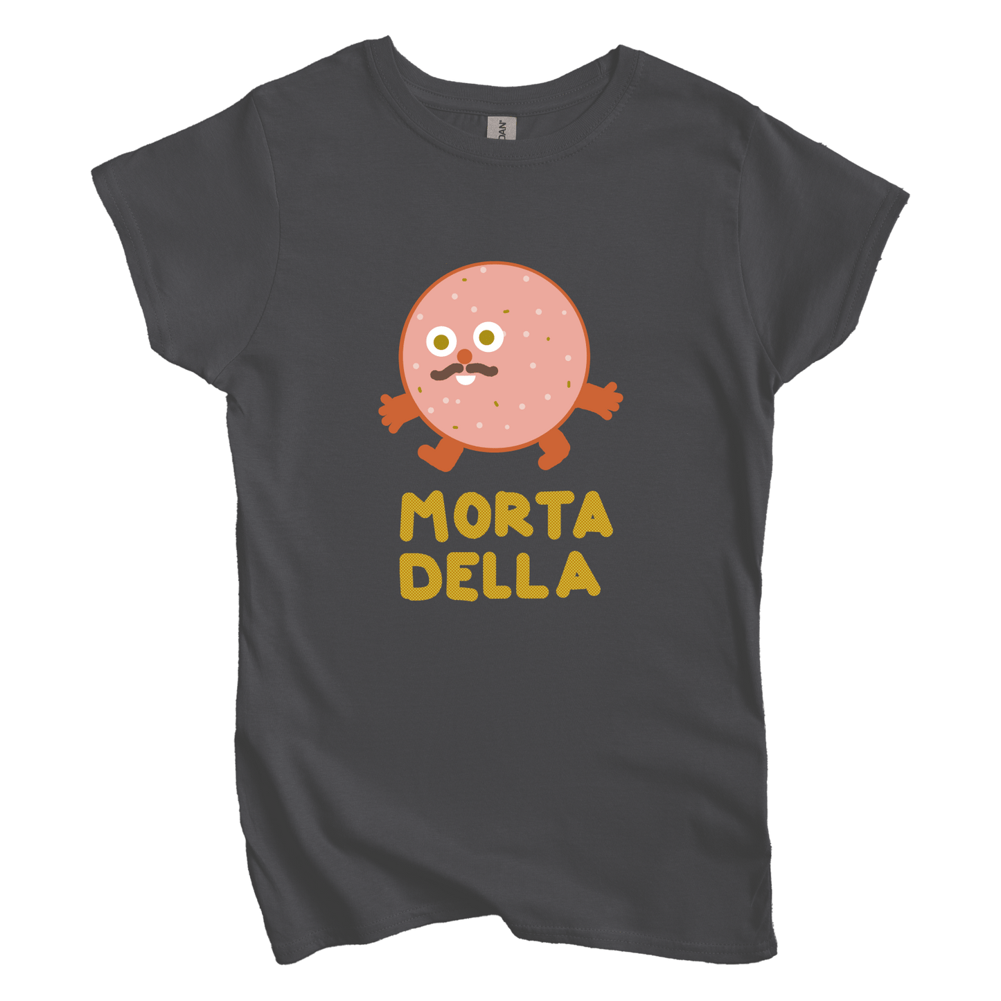 T-Shirt Charcoal / M Mortadella: Longoland Women's Tee