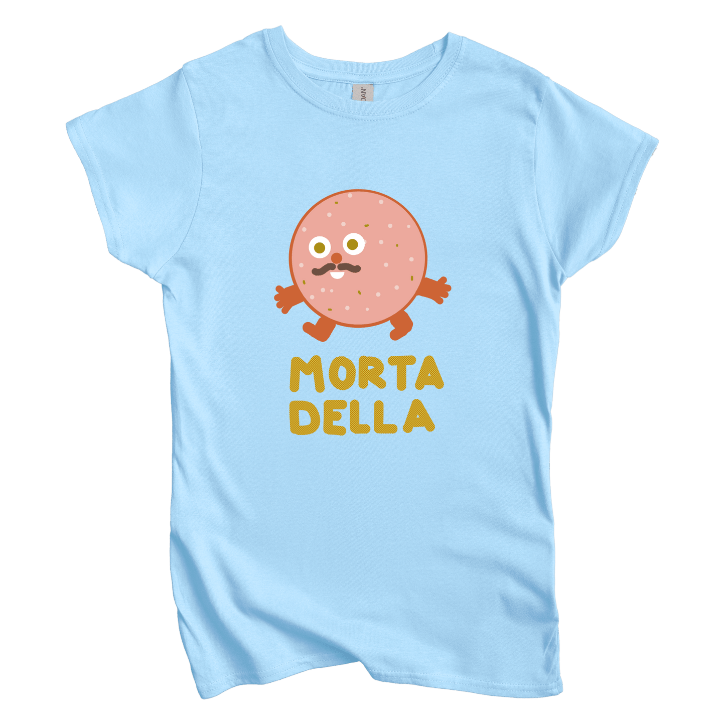 T-Shirt Light Blue / S Mortadella: Longoland Women's Tee