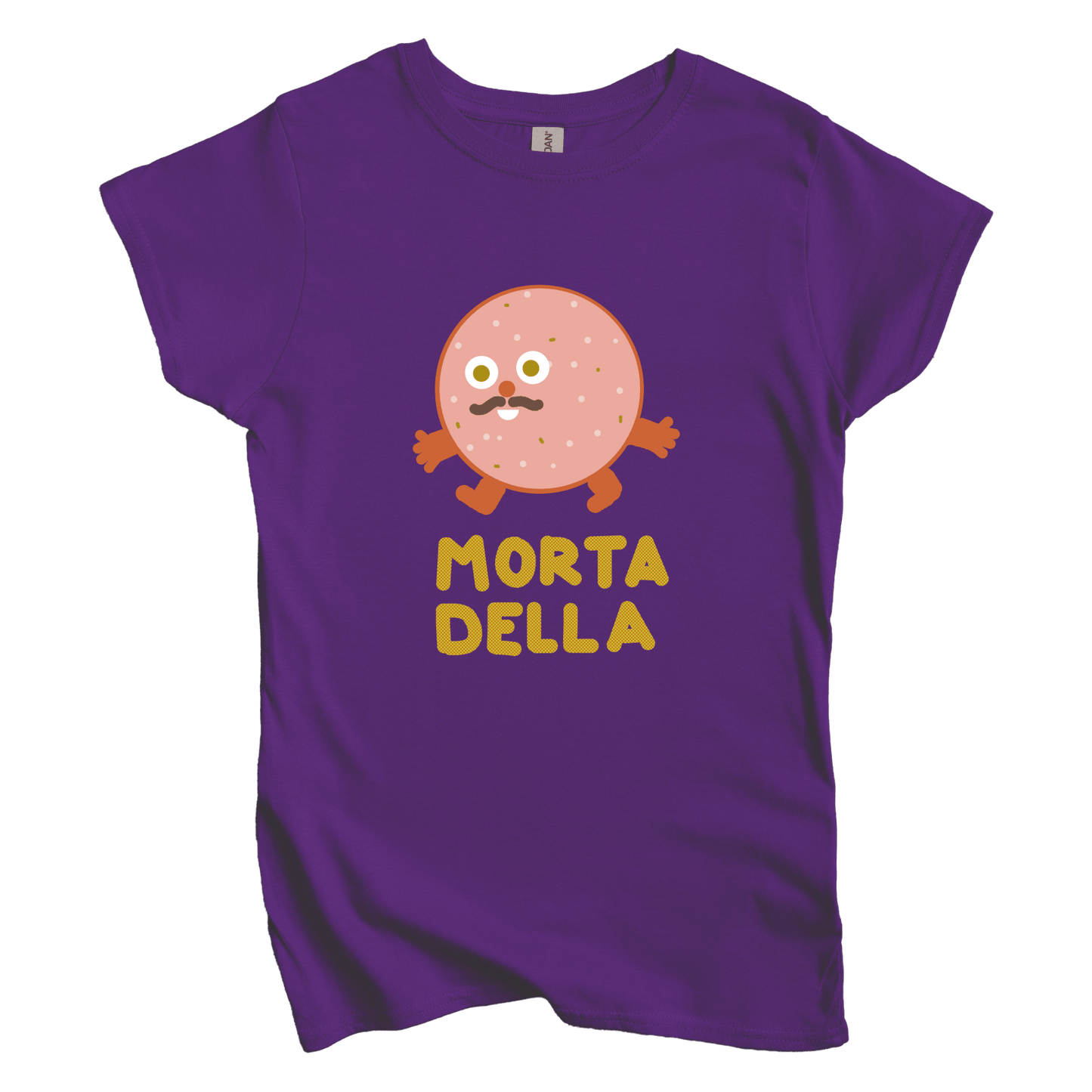 T-Shirt Purple / L Mortadella: Longoland Women's Tee