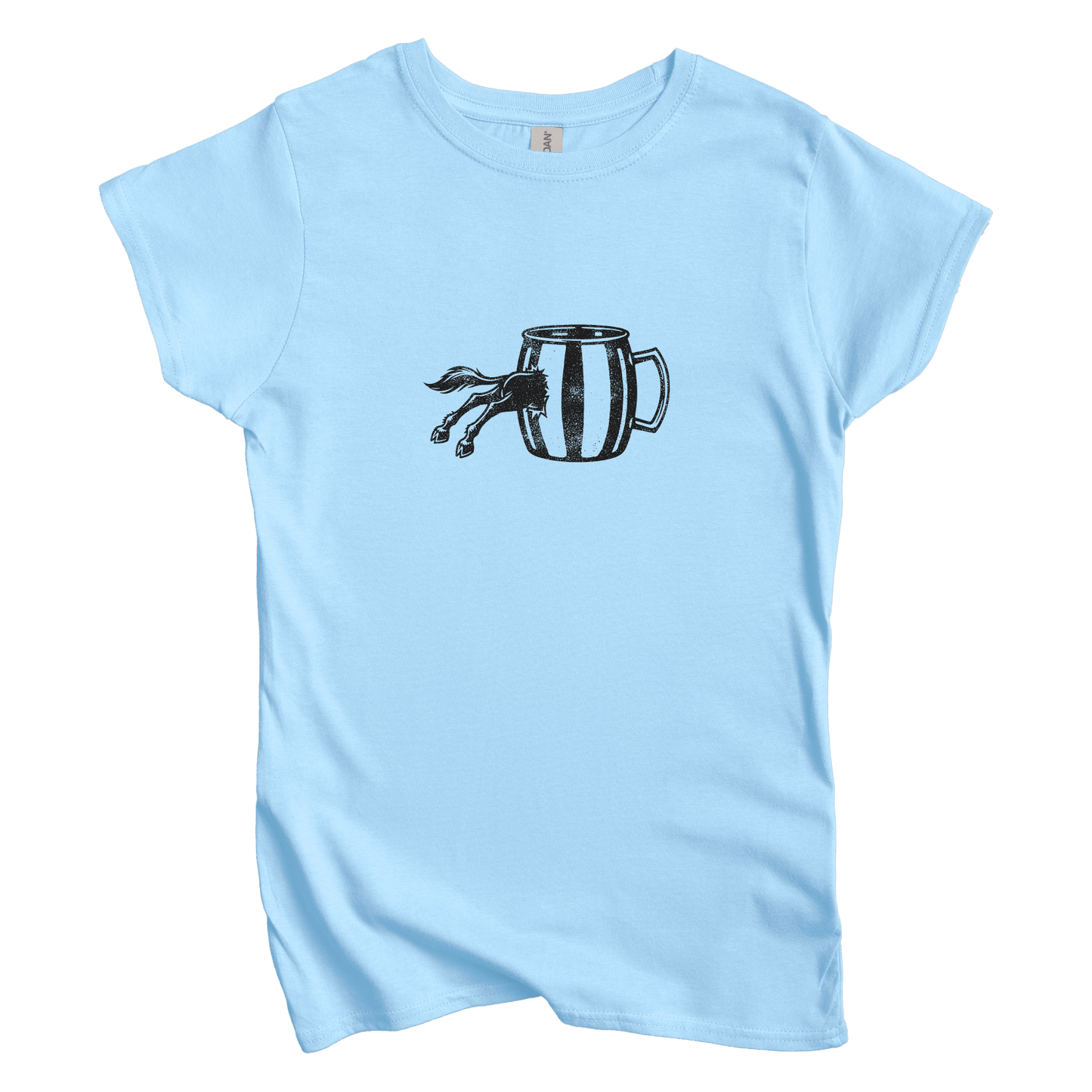 T-Shirts S / Light Blue Moscow Mule Women's Tee
