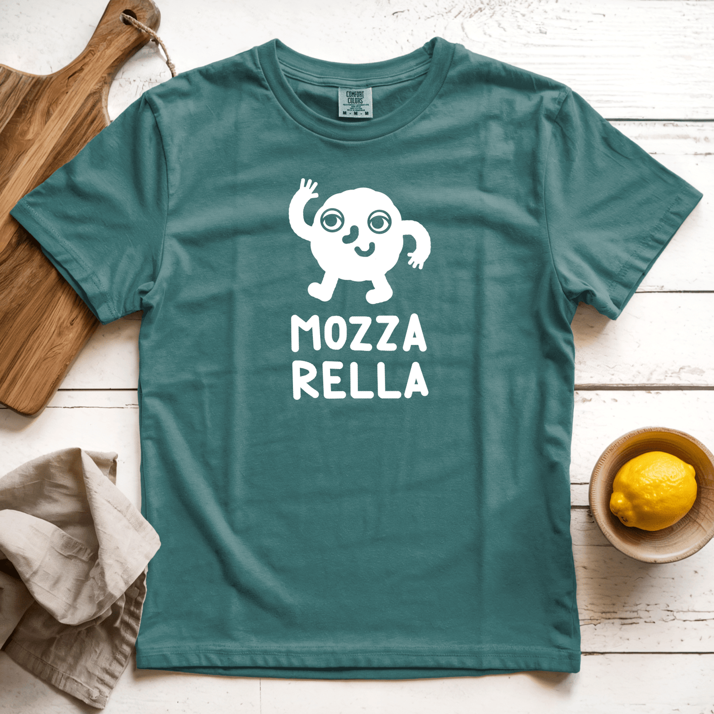 T-Shirts Blue Spruce / S Mozzarella: Longoland