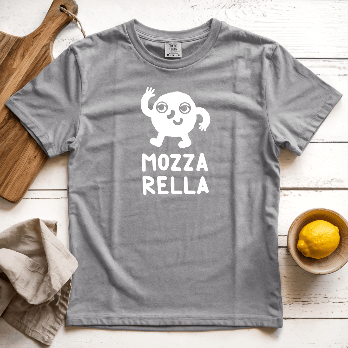 T-Shirts Grey / S Mozzarella: Longoland