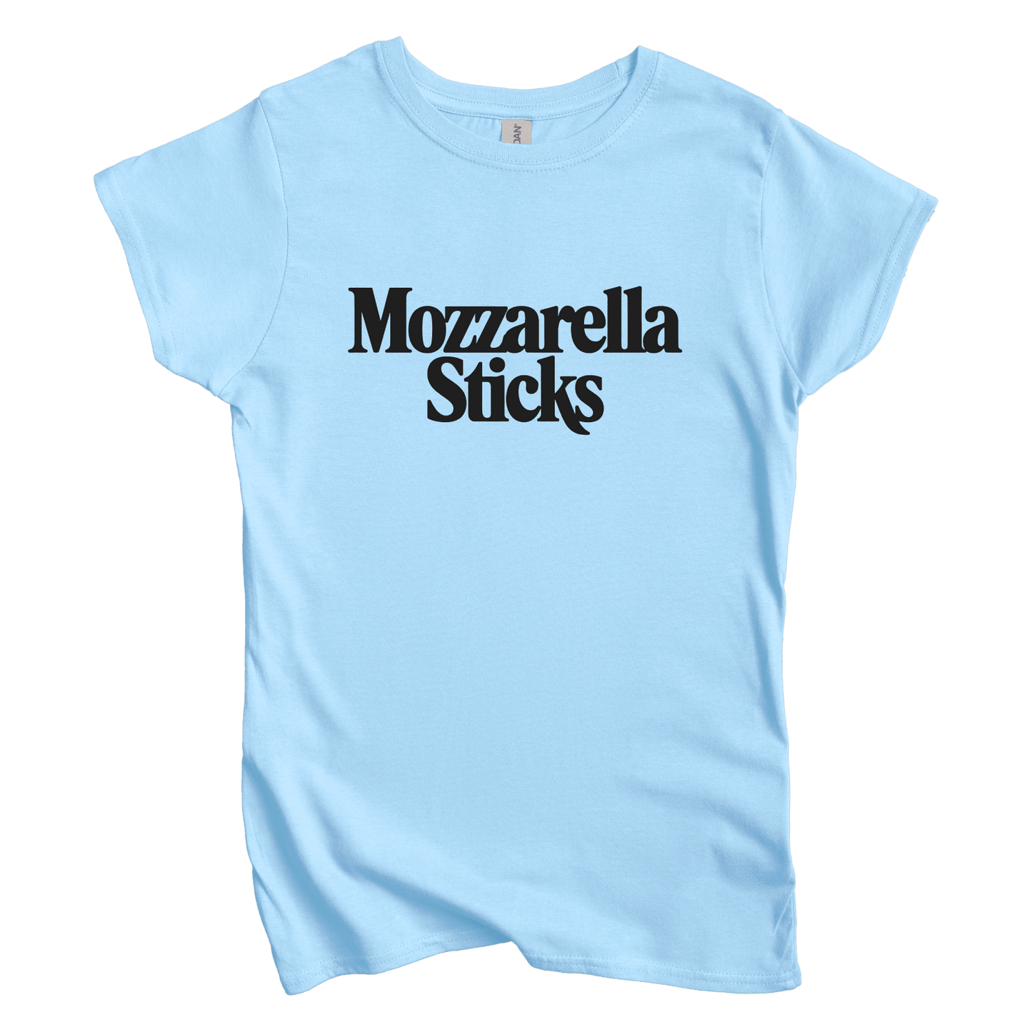 T-Shirt S / Light Blue Mozzarella Sticks Women's Tee