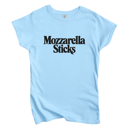 T-Shirt S / Light Blue Mozzarella Sticks Women's Tee