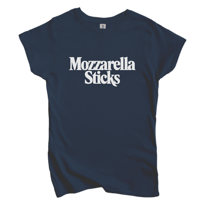 T-Shirt S / Navy Mozzarella Sticks Women's Tee