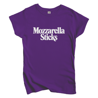 T-Shirt S / Purple Mozzarella Sticks Women's Tee