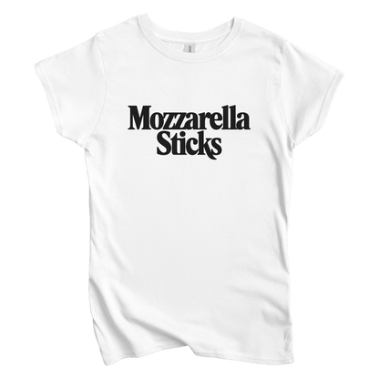 T-Shirt S / White Mozzarella Sticks Women's Tee