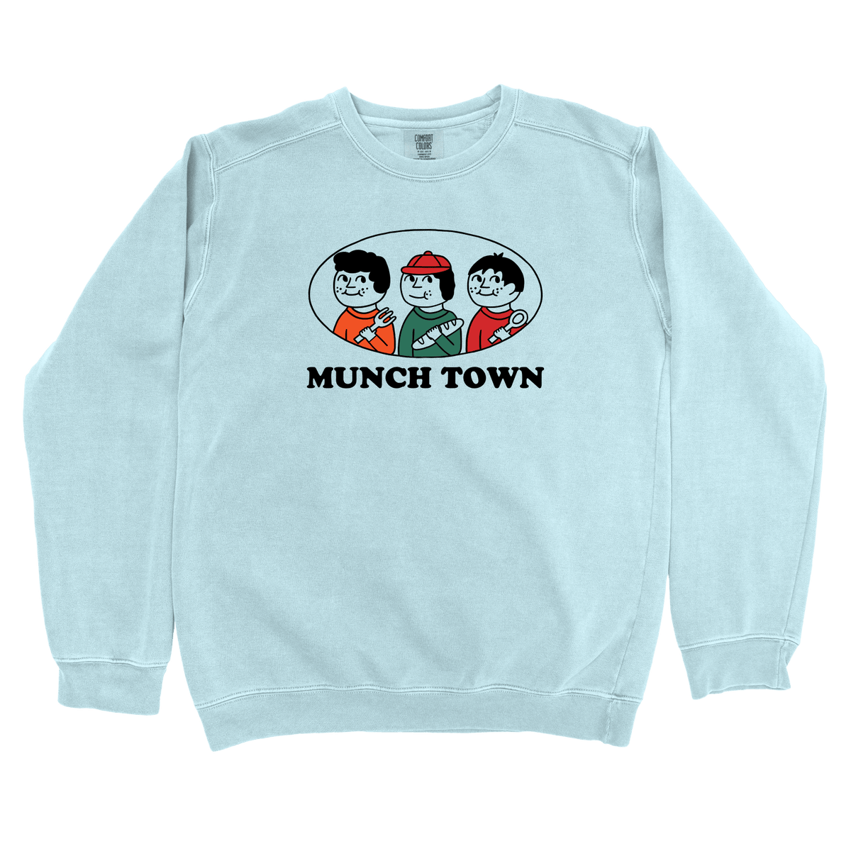 T-Shirts Chambray / S Munch Town: Sae Karepe Sweatshirt