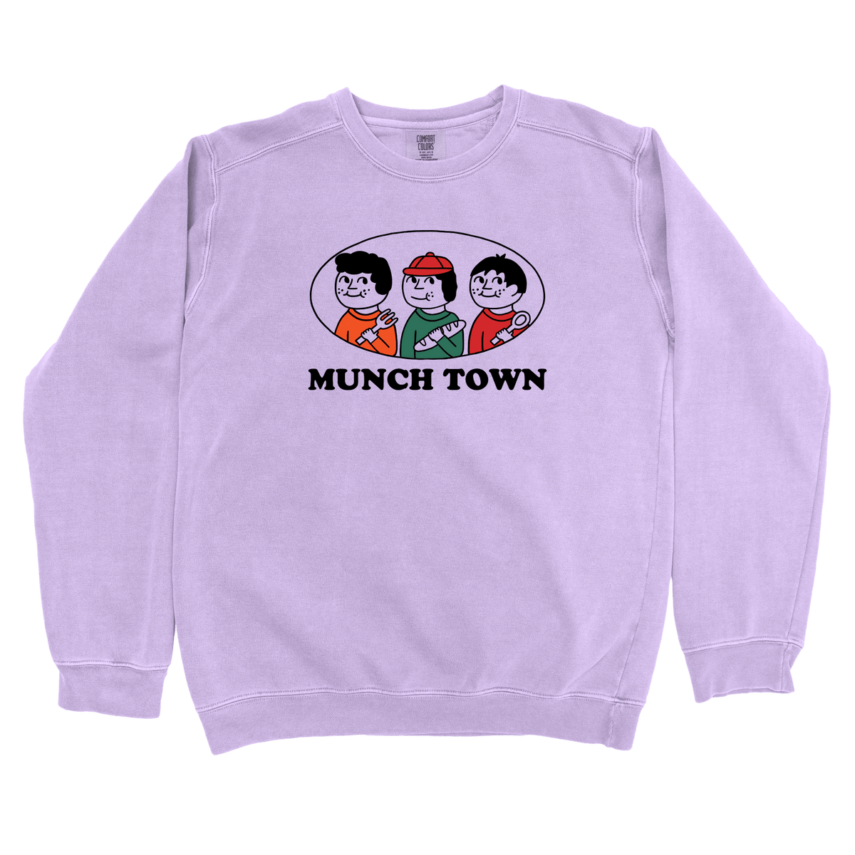 T-Shirts Orchid / S Munch Town: Sae Karepe Sweatshirt