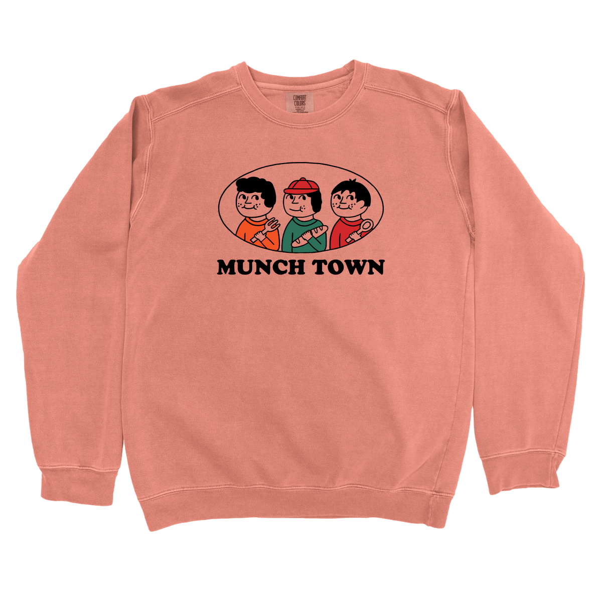 T-Shirts Terracotta / S Munch Town: Sae Karepe Sweatshirt