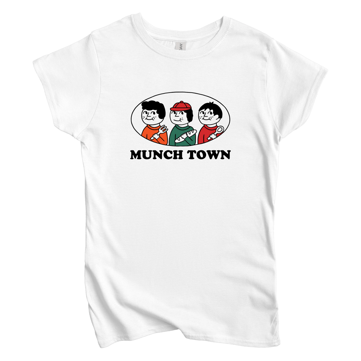 T-Shirts S / White Munch Town: Sae Karepe Women's Tee
