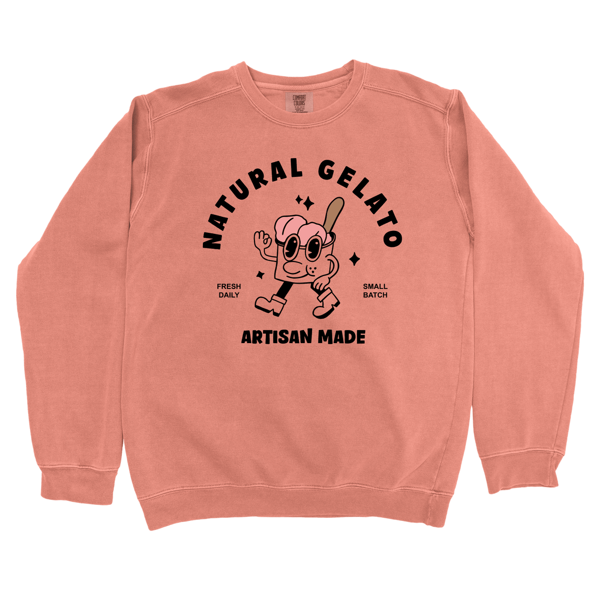 T-Shirts Terracotta / S Natural Gelato: Sae Karepe Sweatshirt