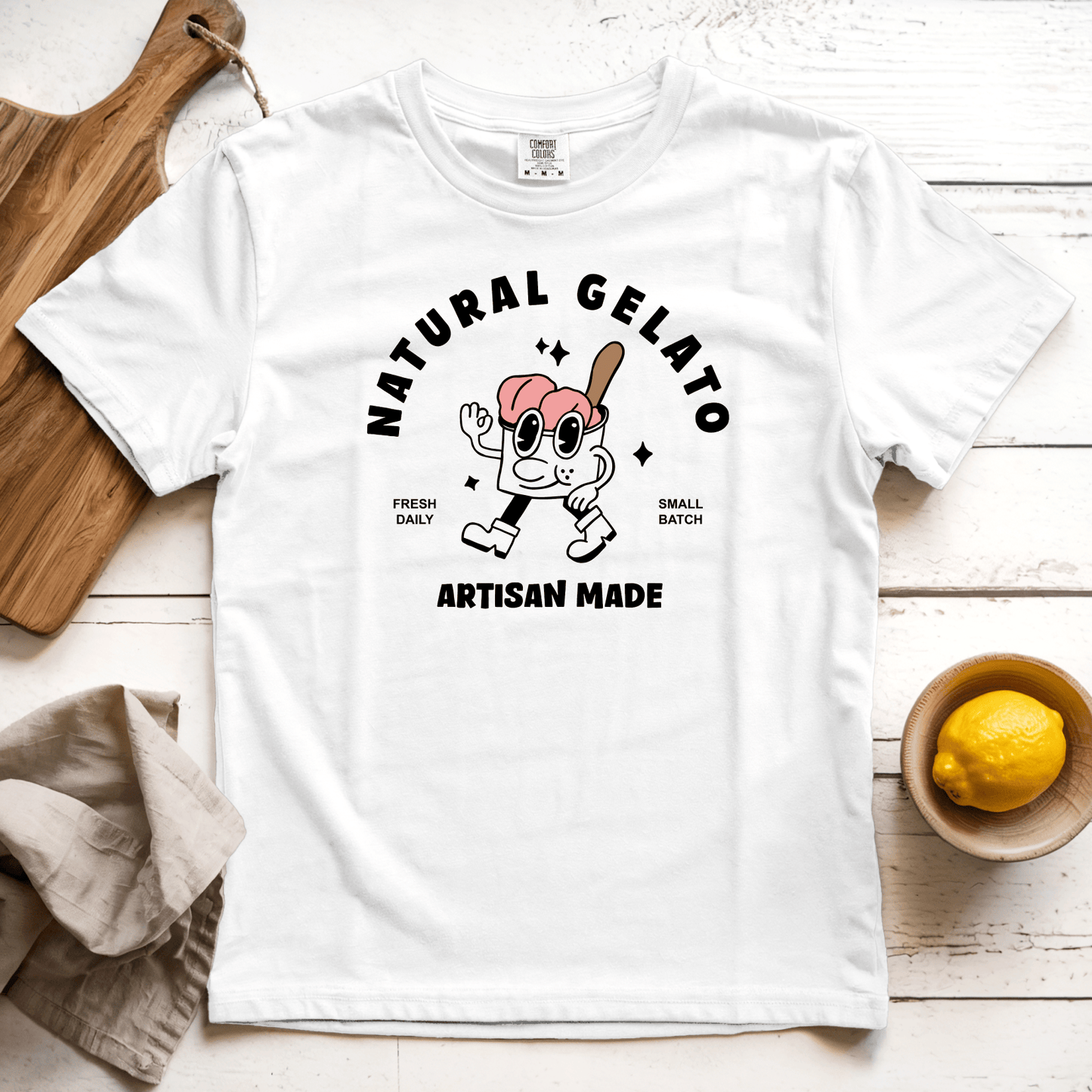 T-Shirts White / S Natural Gelato: Sae Karepe