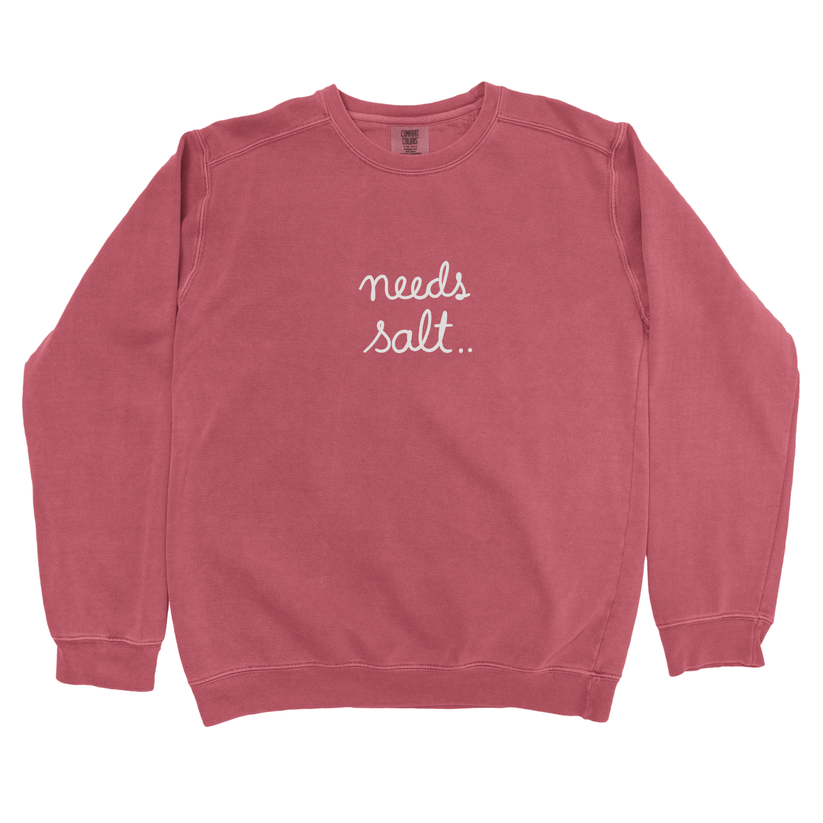 Sweatshirt Crimson / S Needs Salt Sweatshirt