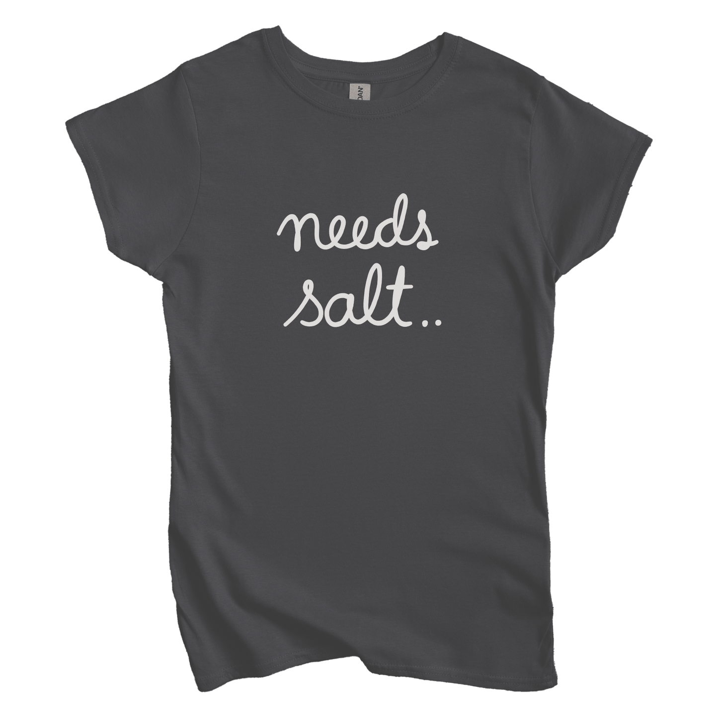 T-Shirt Charcoal / M Needs Salt Women's Tee