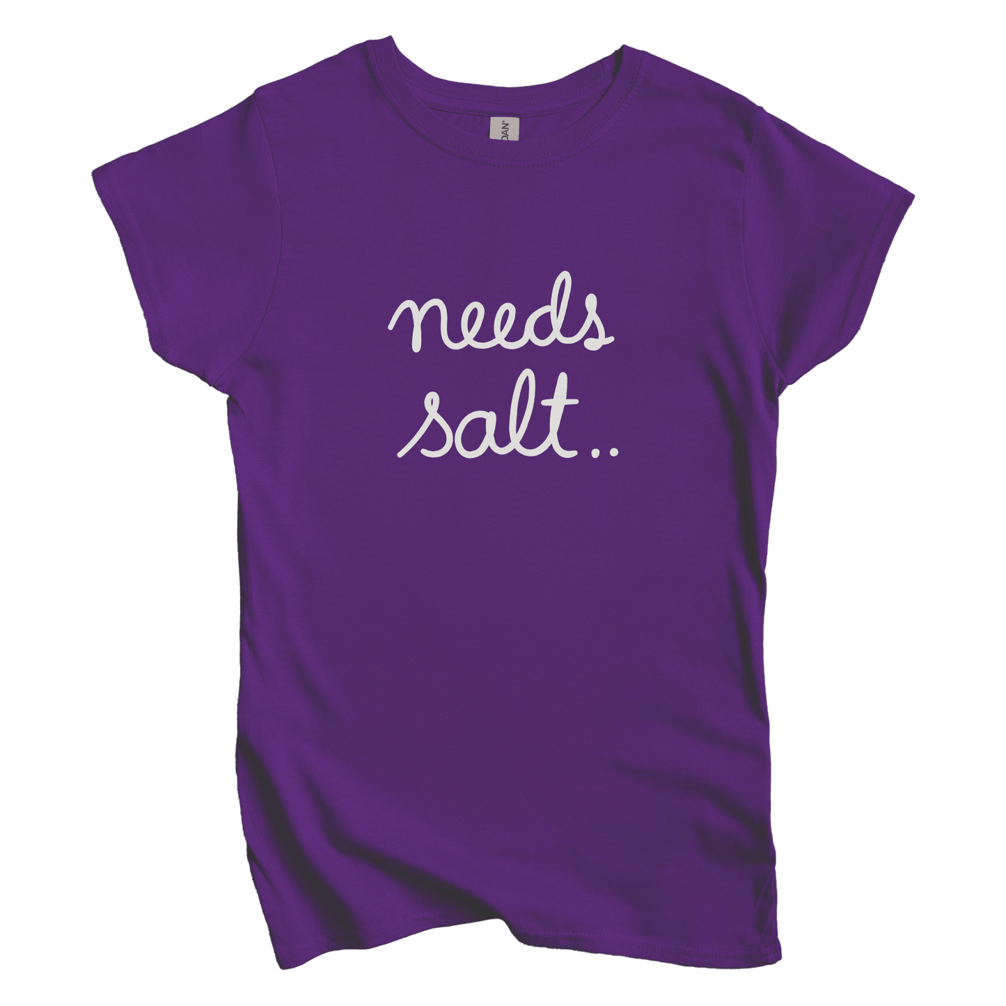 T-Shirt Purple / L Needs Salt Women's Tee