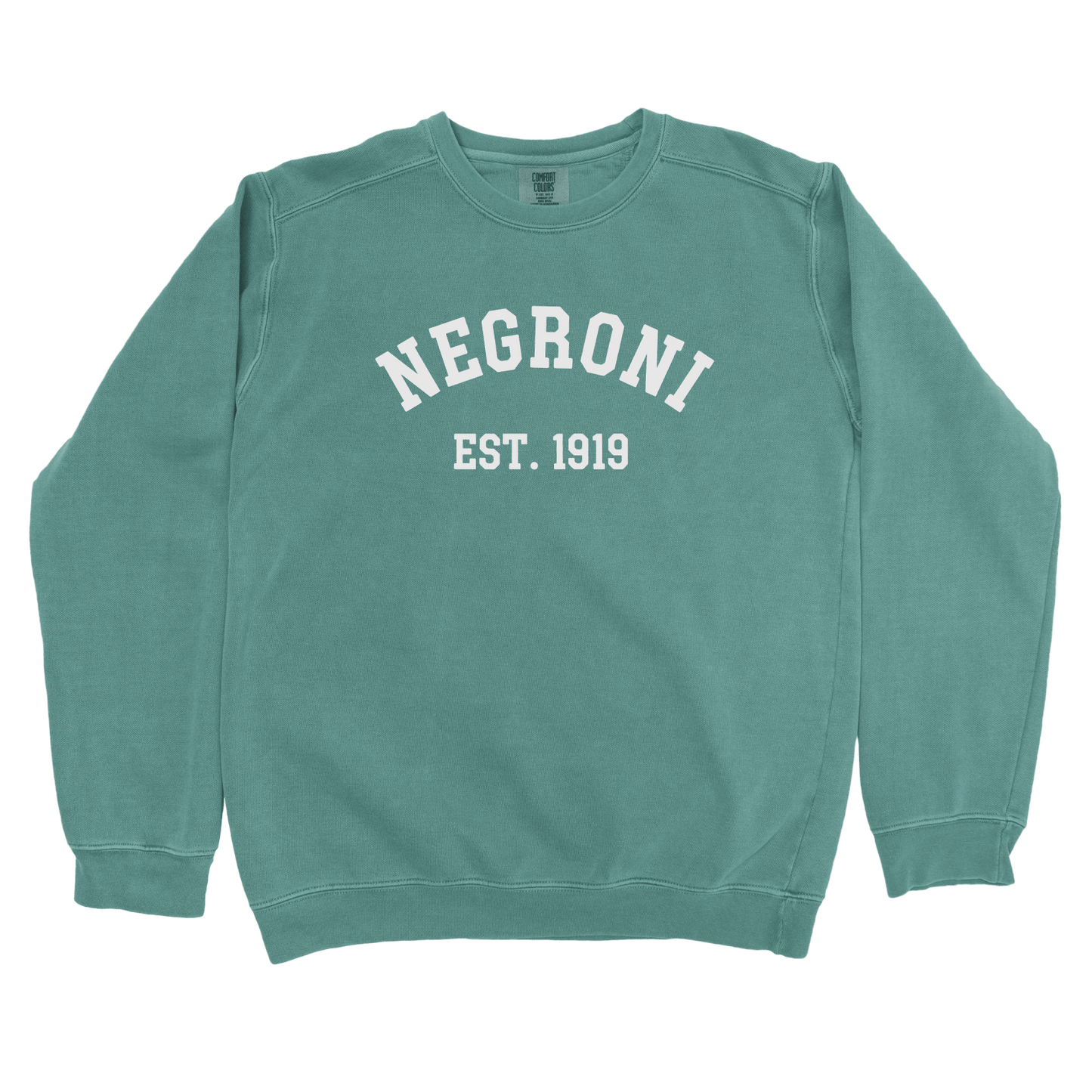 T-Shirts Blue Spruce / S Negroni est 1919 Sweatshirt