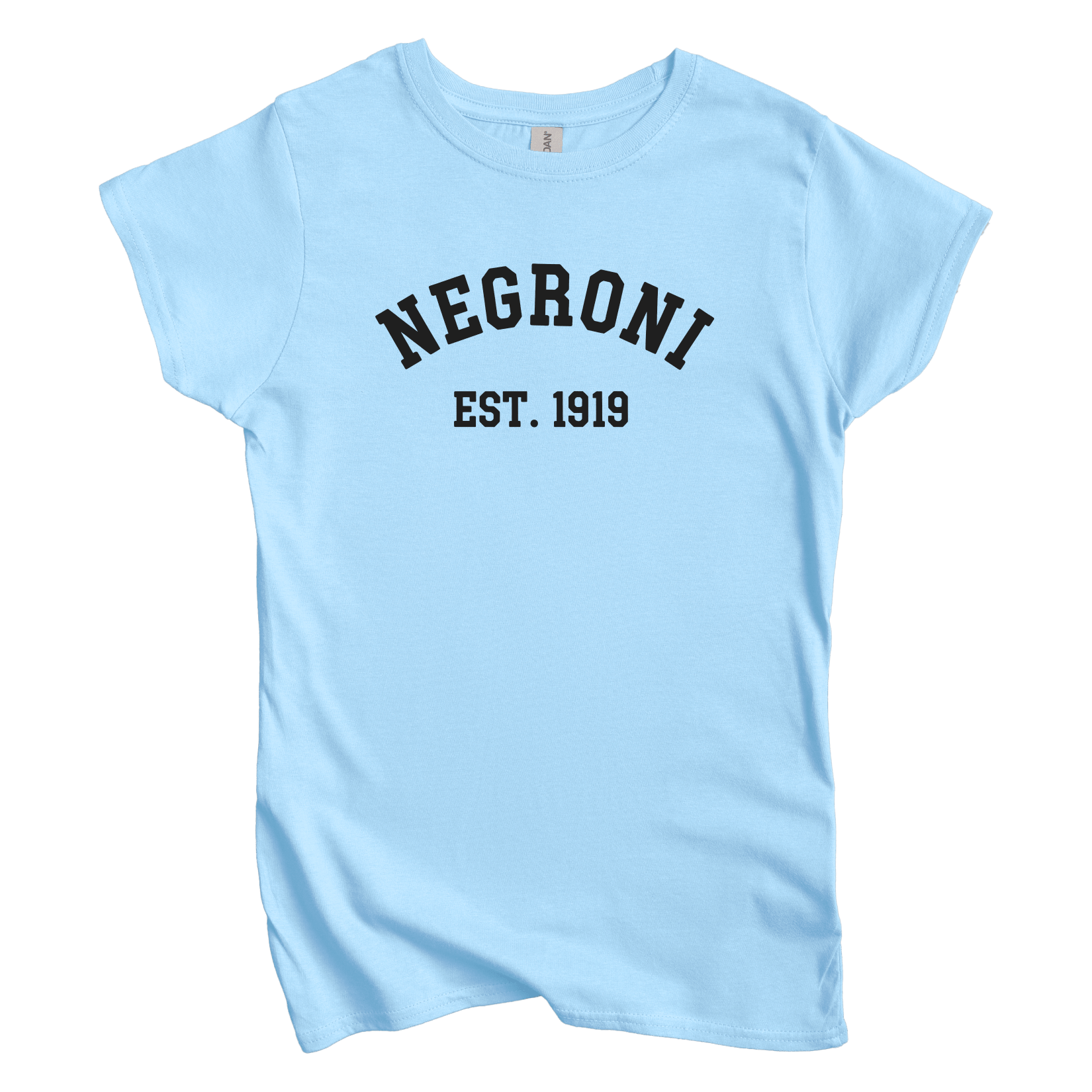 T-Shirts S / Light Blue Negroni est 1919 Women's Tee