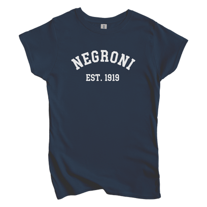 T-Shirts S / Navy Negroni est 1919 Women's Tee