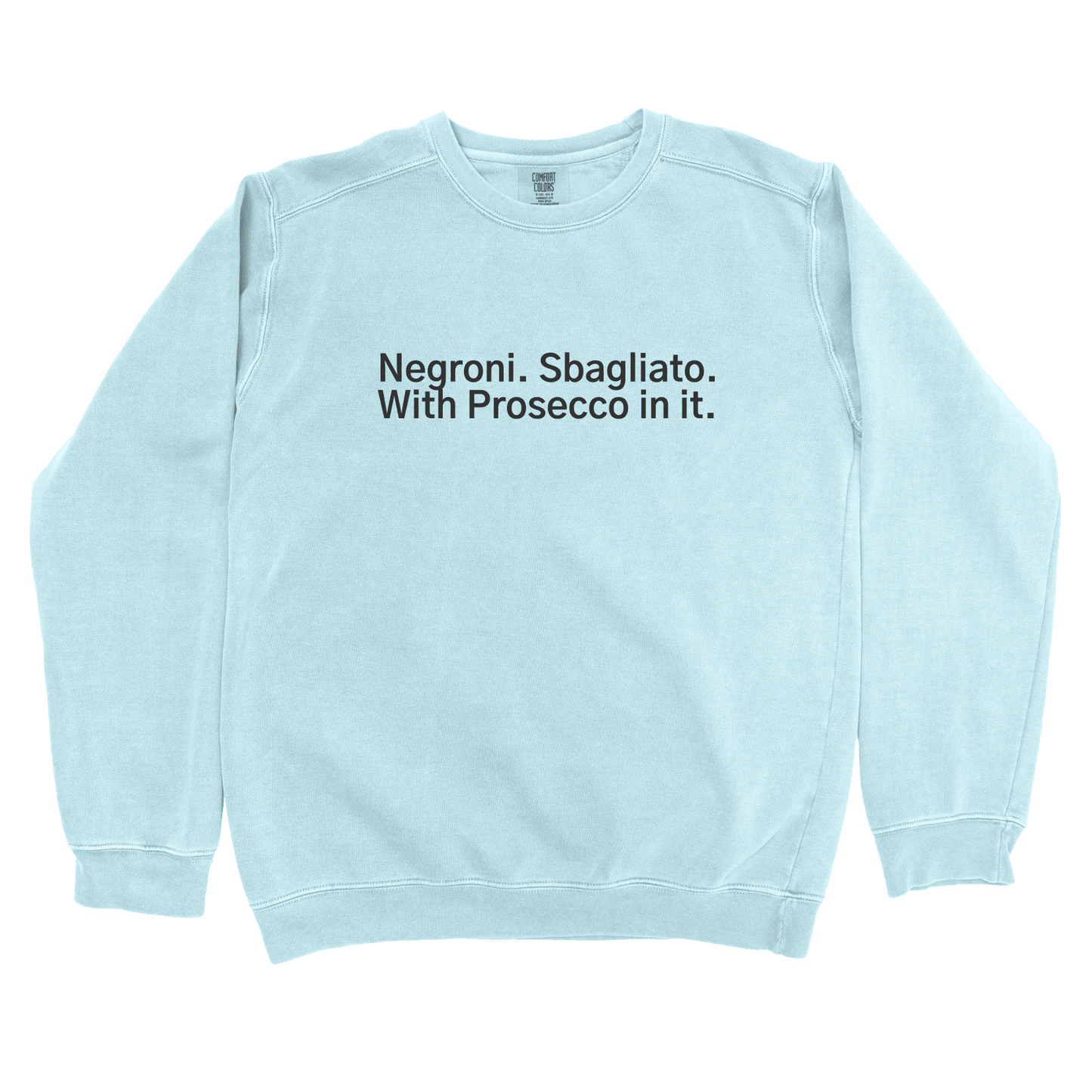 Sweatshirt Chambray / S Negroni. Sbagliato. With Processo in it Sweatshirt