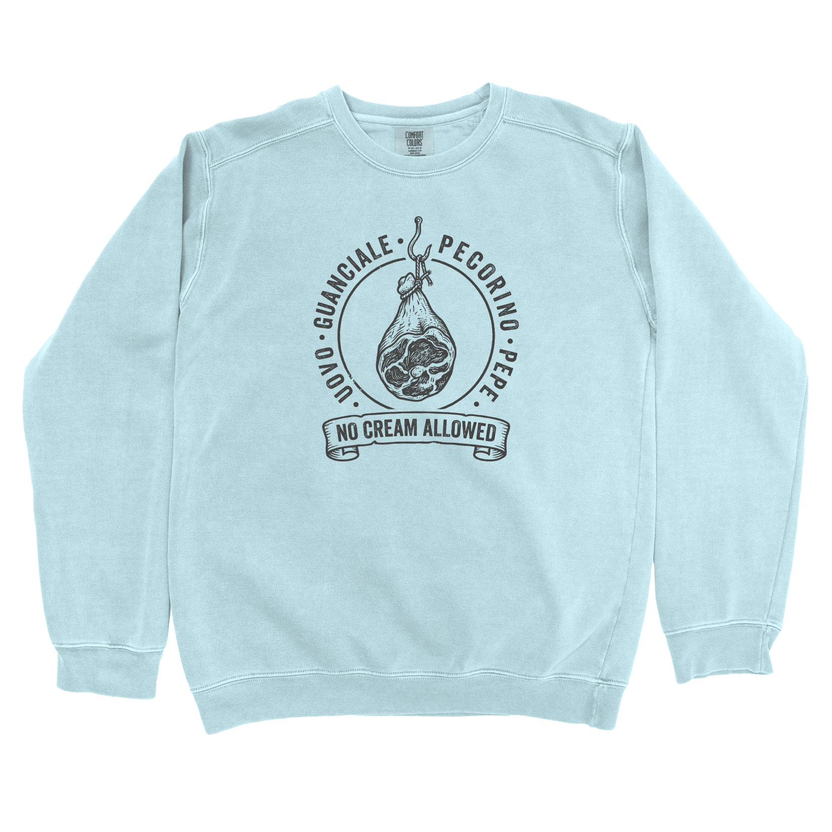 T-Shirts Chambray / S No Cream Allowed Sweatshirt
