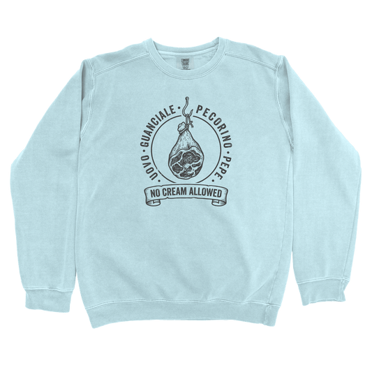 T-Shirts Chambray / S No Cream Allowed Sweatshirt