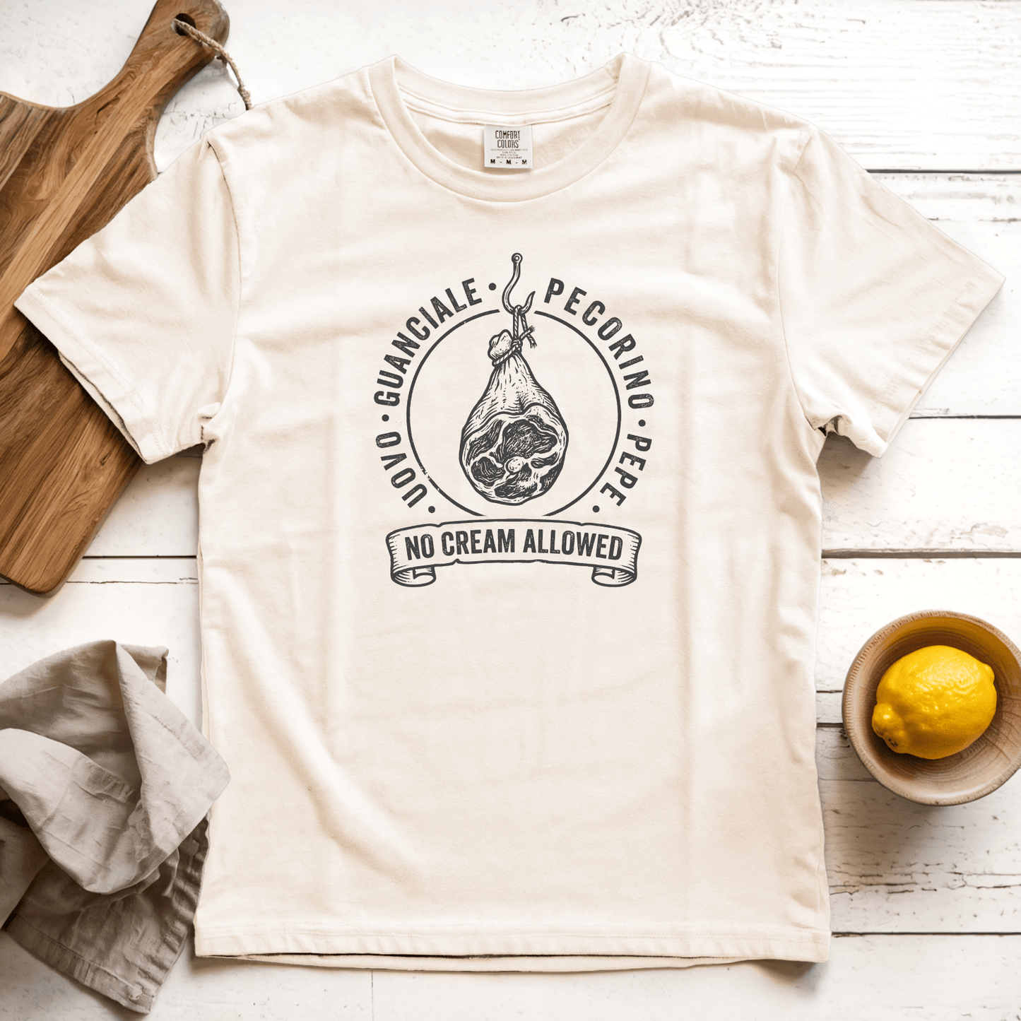 T-Shirts Ivory / S No Cream Allowed