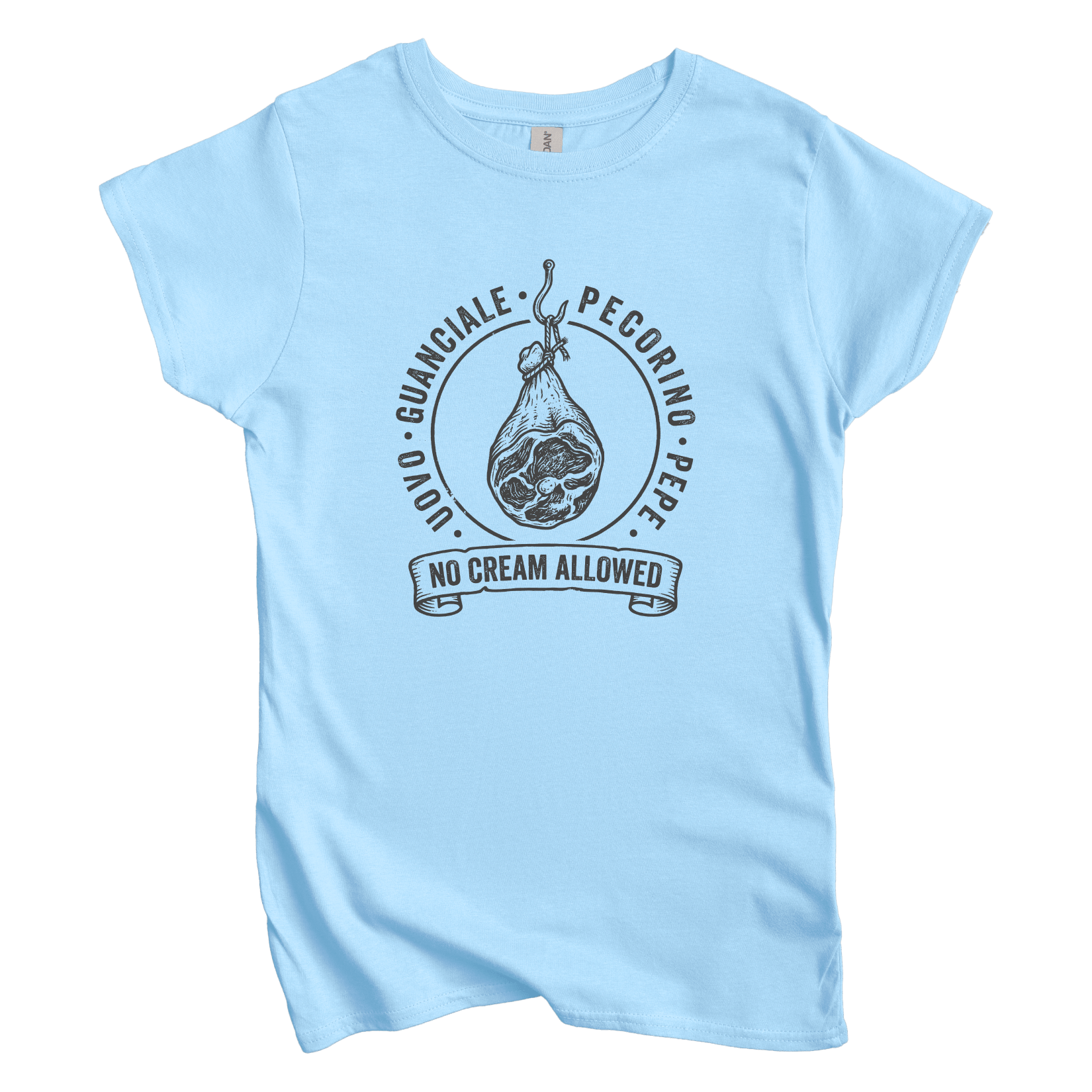 T-Shirts S / Light Blue No Cream Allowed Women's Tee