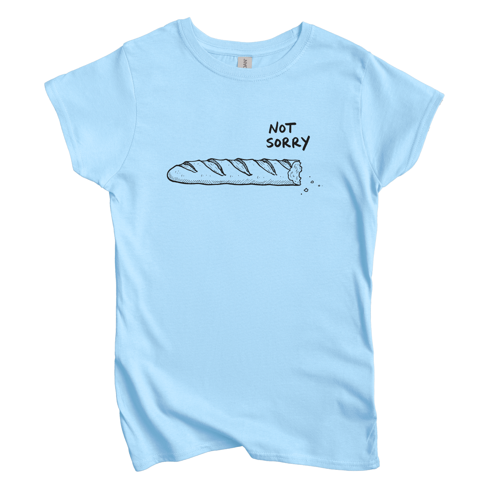 T-Shirts S / Light Blue Not Sorry Women's Tee