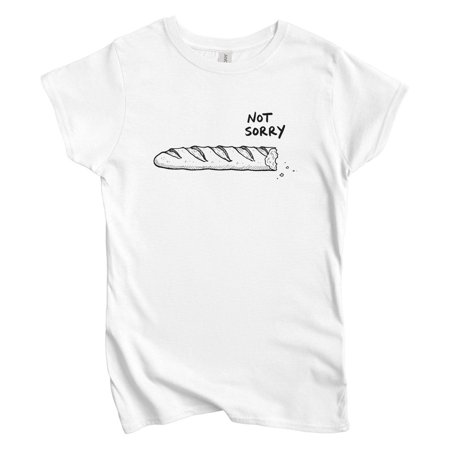 T-Shirts S / White Not Sorry Women's Tee