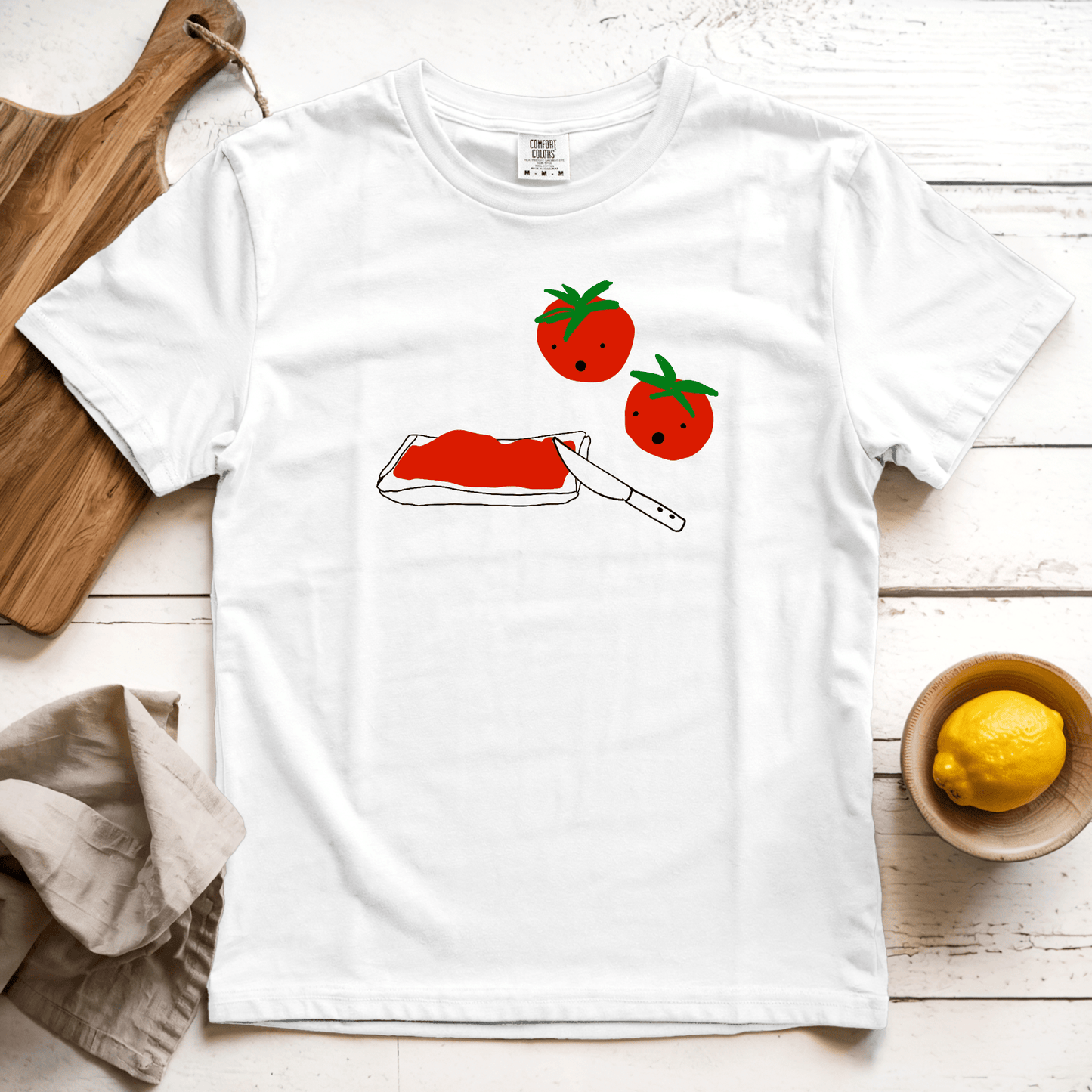 T-Shirt White / S Oh No: Woblylines