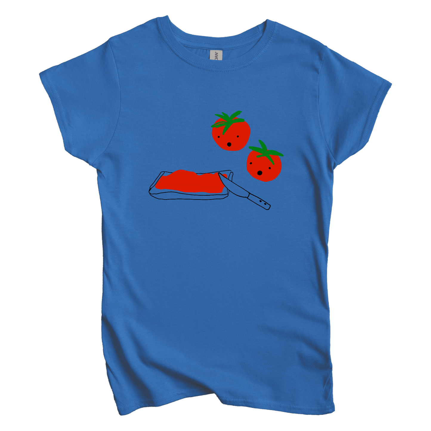 T-Shirt S / Royal Oh No: Woblylines Women's Tee