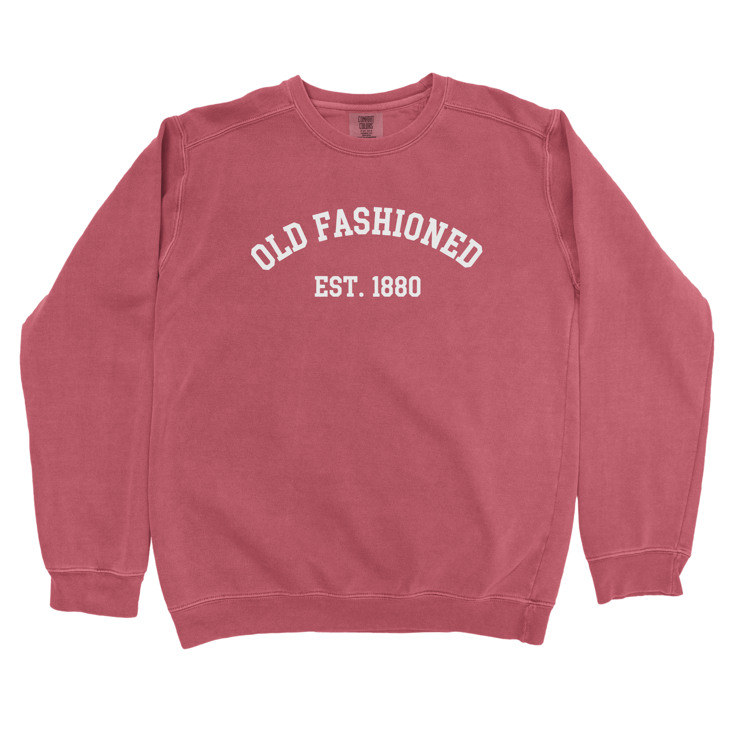 T-Shirts Crimson / S Old Fashioned est 1880 Sweatshirt