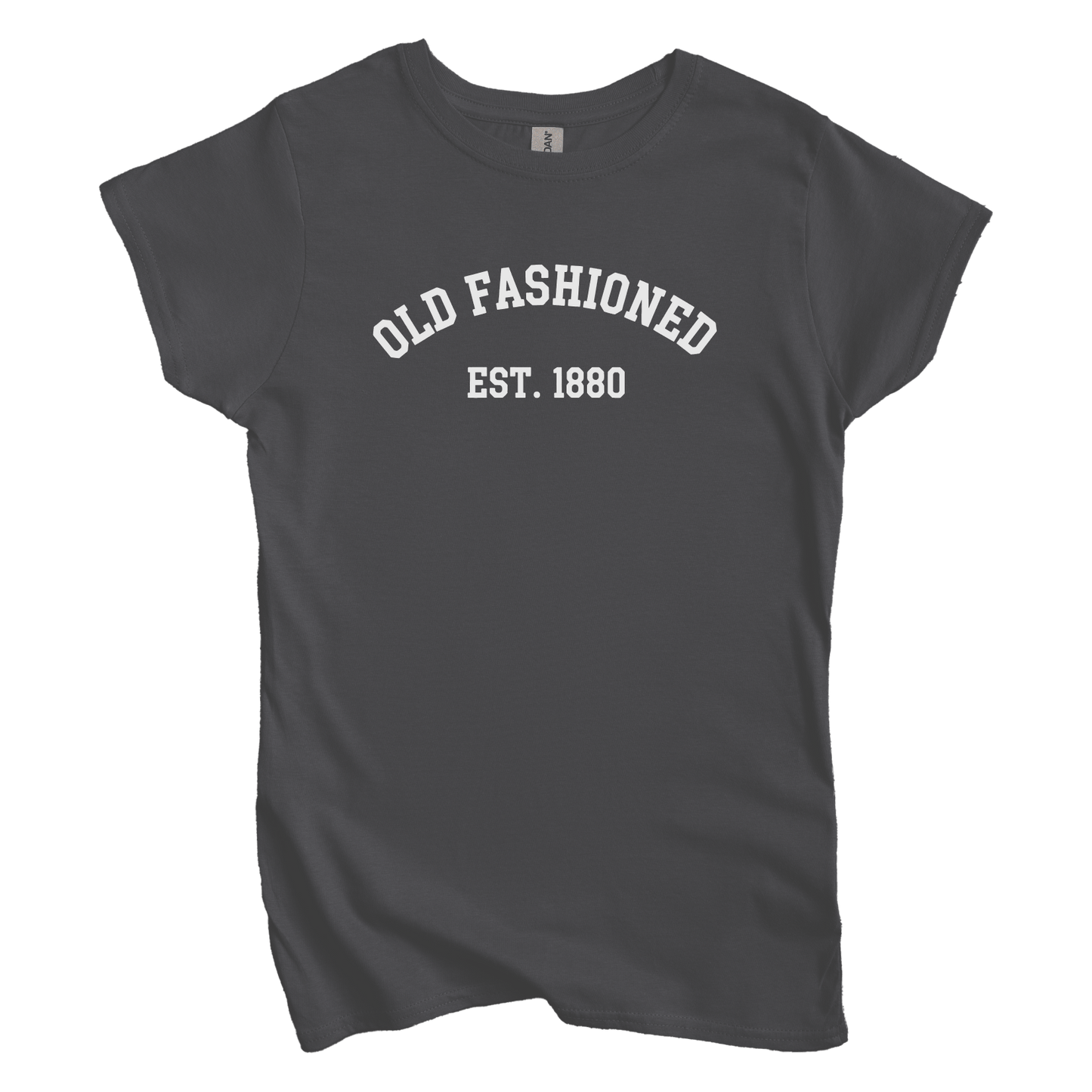 T-Shirts M / Charcoal Old Fashioned est 1880 Women's Tee