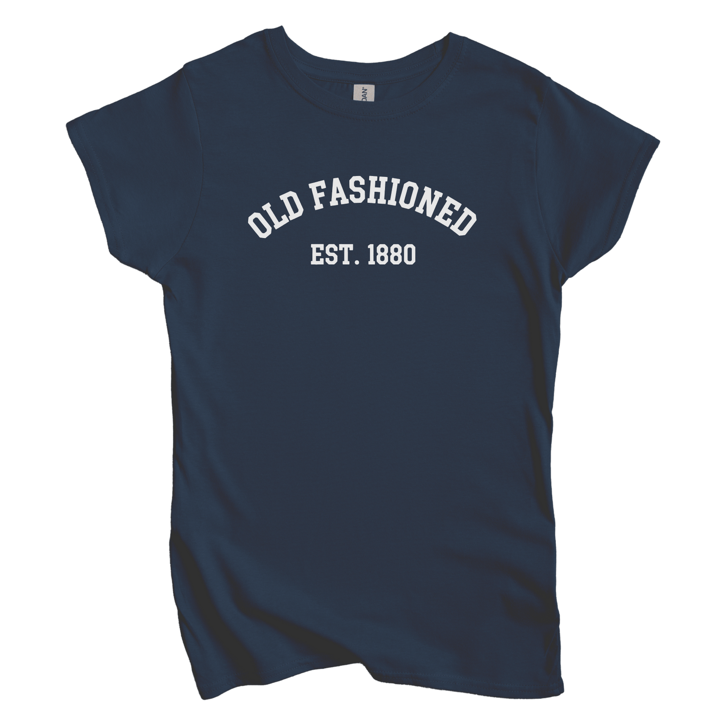 T-Shirts S / Navy Old Fashioned est 1880 Women's Tee