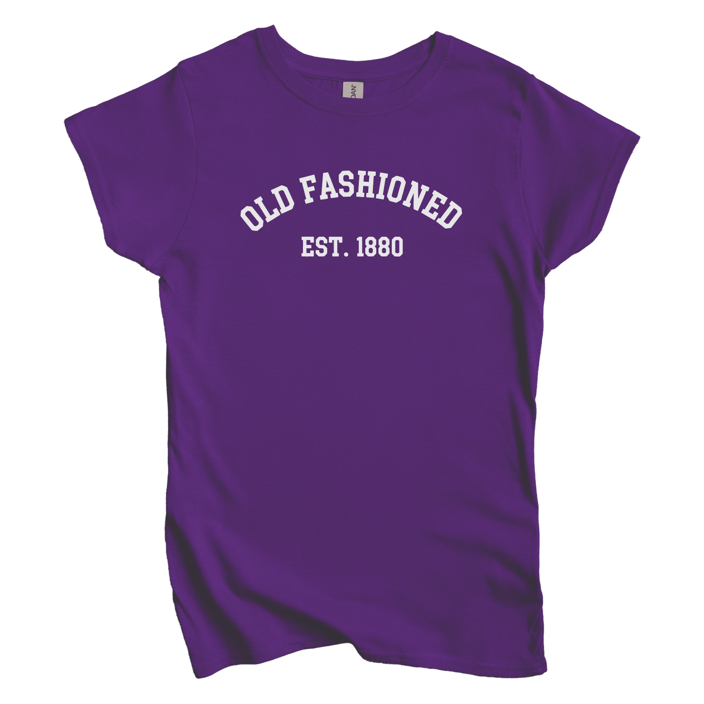 T-Shirts S / Purple Old Fashioned est 1880 Women's Tee