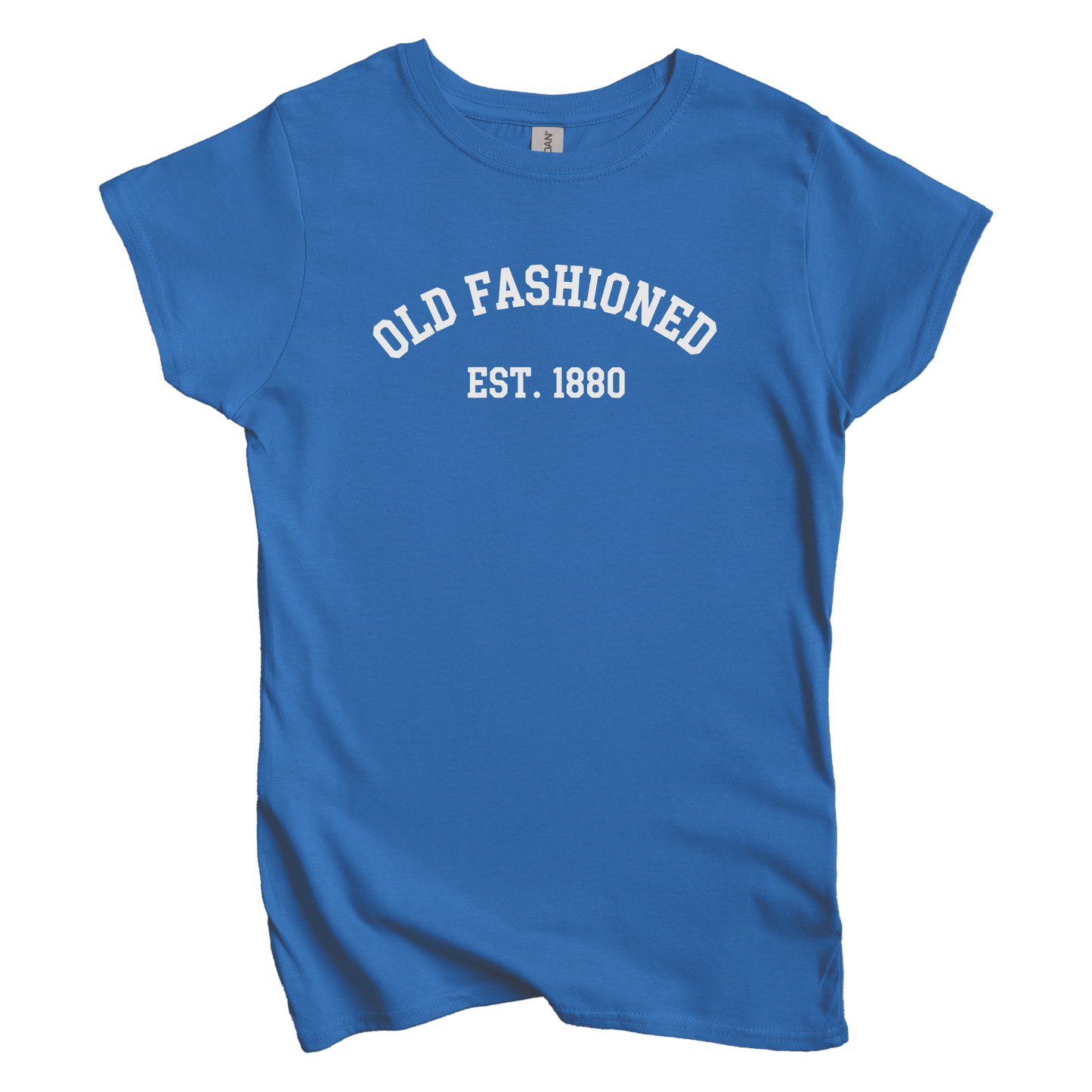 T-Shirts S / Royal Old Fashioned est 1880 Women's Tee