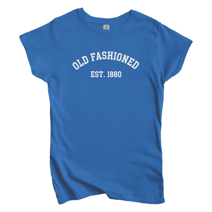 T-Shirts S / Royal Old Fashioned est 1880 Women's Tee